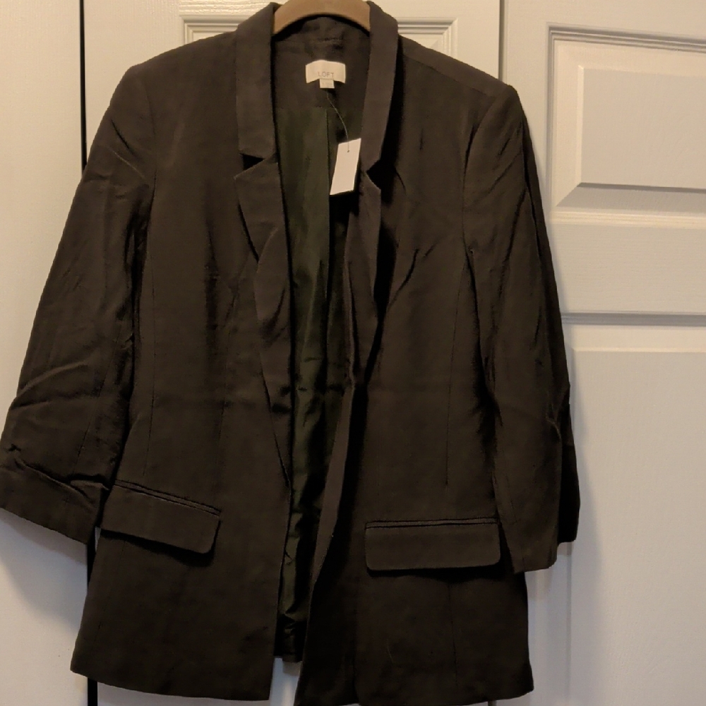 LOFT Olive Green Blazer